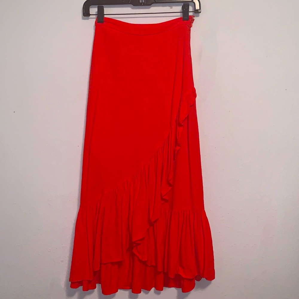 H&M ruffle skirt